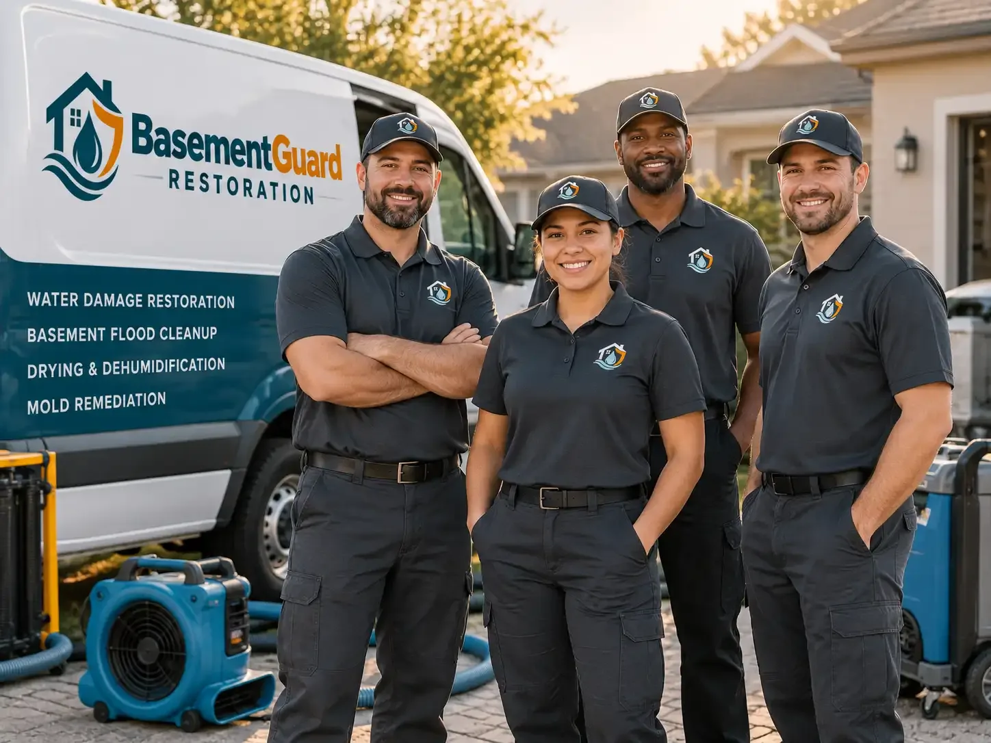 Basement Water Damage Restoration company in Conklin, MI